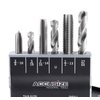 Accusize Industrial Tools 18 Pc H.S.S. Tap and Drill Set, U.N.C., 0001-0040