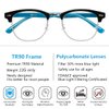 Tanlys 2 Pack Blue Light Blocking Glasses for Computer Eye Strain [Dry Eye & Sour Eye]