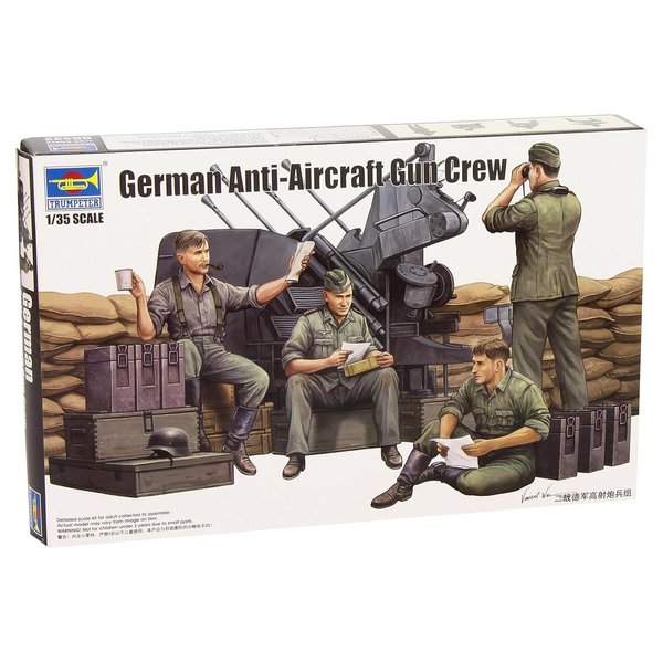 Trumpeter German Anti-Aircraft Gun Crew
