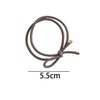 5 Pcs Fashion Women's Knotting Rubber Bands Reusable Hair Bands High Elasticity Seamless Hair Bands do Not Hurt Hair Suitable for Girls to Tie Their Hair in Daily Life(SK)