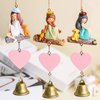 Maydahui 35PCS Vintage Bronze Jingle Bells (1.7"X 1.5") for Dog Doorbell Potty Training Housebreaking Making Wind Chimes Christmas Bell