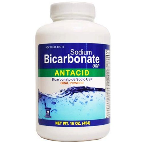 Sodium Bicarbonate Antacid Oral Powder USP 16 oz