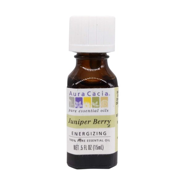 Aura CACIA Juniper Berry Essential Oil, 0.5 FZ