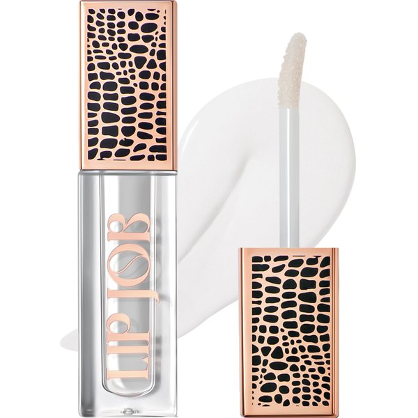 SELESTIA BEAUTY Lip Plumper Gloss Lip Job - Plumping Lip Gloss with Glossy Finish - Lip Pump Gloss with Hydrating & Smoothing Formula - 0.14 Fl Oz (Aura Breeze)