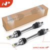 A-Premium CV Axle Shafts Assembly Compatible with Yamaha Grizzly 700 2016 2017 2018 2019 2020 2021 2022 Rear Driver and Passenger Side Replace# 2UD-2531H-00-00, 2UD-2531H-01-00 2-PC Set