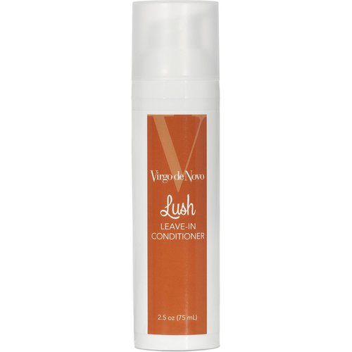 Virgo de Novo Professional Haircare Lush Intensive Moisturizing Leave In Conditioner, Restoring Softness & Smoothness, For Damaged, Dry, Color Treated Hair, Low pH Acidic Formula, Vegan