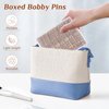 Bobby Pins Blonde Hair, 500 Pcs Blonde Bobby Pins, 2 Inch Premium Bobby Pin, Secure Hold Bobby Pins with store box, Hair Pins for Women and Girls