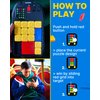 Skywin Klotski Puzzle Game - 500 Entertaining Fun & Mind Training IQ Puzzles - Unblock Super Slide Electronic Sliding Puzzle Brain Game Toy