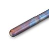 Kaweco LILIPUT Fountain Pen Fireblue I Premium Blued Stainless Steel Fountain Pen for Ink Cartridges I Exclusive Fountain Pen 12.5 cm I Nib: M (Medium)