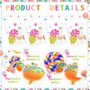 71 Pcs Candyland Party Supplies, Candy Tableware Set Serves for 8 Guests, Candy Tablecloth Lollipop Plates Spoons Knives Forks Napkins for Girls Kids for Baby Shower Lollipop Birthday Party Decor
