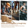 Extra Rough Exfoliating Back Scrubber,Natural Body Exfoliator for Workers Athletes and Men.Hygienic Loofah for Long Durable Daily Deep Cleansing