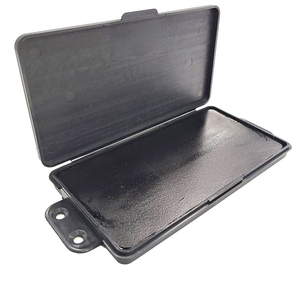 Bureau Fingerprint Ink Pad, XL Size, 5.25 x 2.75 inches