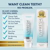 LIVFRESH Gel Toothpaste - Clinically Proven, SLS-Free, Peppermint Flavor, Non-Foaming, Safe for All Ages, Removes Plaque 250%, Improves Gum Health 190%, Reduces Tartar