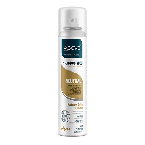 ABOVE Dry Shampoo, Neutral, 3.17 oz - Volumizing Shampoo - Absorbs Excess Oil - With Lime and Tangerine Notes - Paraben and Benzene Free