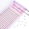Kenzie Beauty Premade Fans Eyelash Extension 10D 0.07 D Curl Russian Volume Lash Extensions 8mm