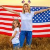 Dremcoue 4th of July Headband Independence Day Head Boppers 4th of July Decorations Hair Band Hair Hoop Patriotic Party 4th of July Festival Headdress Accessories 4Pcs