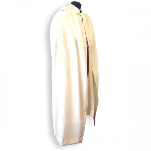 BRICKS MASONS Knights Templar Priests Mantle Cloak - Standard (XXL, Cream)