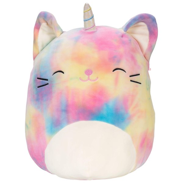 Squishmallows Official Kellytoy Plush 12" Galeria The Rainbow Caticorn- Ultrasoft Stuffed Animal Plush Toy