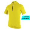 CATENA Men's Cycling Jersey Short Sleeve Shirt Running Top Moisture Wicking Workout Sports T-Shirt Yellow