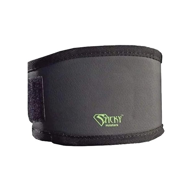 Sticky Holsters AnkleBiter Wrap Leg Rig Ankle Holster with Strap Accessory - for Concealed Carry Leg, Thigh, Ankle Gun Case Holder for Men and Women; Black