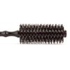 Boar Bristle Round Styling Hair Brush - 1.75 Inch Diameter - Blow Dryer & Curling Roll Boar + Nylon Hairbrush with Natural Wooden Handle for Women and Men - Blow Drying to Style, Curl, and Dry Hair