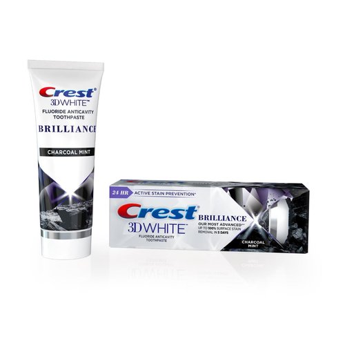 Crest 3D White Brilliance Charcoal Toothpaste