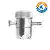 Avalon 2052-1 Faucet Aerator Water Filter Adapter with Diverter 1/8 Inch to 1/4 Inch Barb, Polished Chrome Finish, 1-Pack