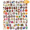 102 PCS Hispanic Heritange Month Birthday Party Decorations Favors Supplies Temporary Tattoos Decor Latin American Spanish Stickers For Boys Girls Gift School Prizes Rewards