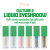 Juvia's Place Liquid Eyeshadow Culture 2 Cheri Coco - Glitter Liquid Eyeshadow, Multichrome Eyeshadow, Metallic Eyeshadow, Eye Shimmer, Iridescent Eyeshadow, Glitter Makeup, Sparkly Eyeshadow