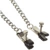 Spartacus Broad Tip Nipple Clamps with Adjustable Link Chain