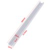 1 Piece 400mm Aluminum Alloy T Track, T Slot Track with 4Pcs Self Taping Screws for Woodworking Router Table Saw