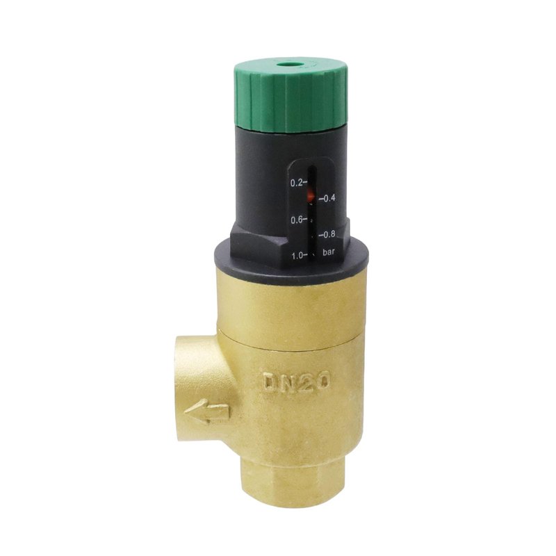 Antrader Pressure Relief Valve,1Pcs DN20 Brass Adjustable Pressure ...