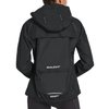 BALEAF Women's Rain Jackets Waterproof Windbreaker Running Cycling Gear Packable Reflective Lightweight Hooded Black M
