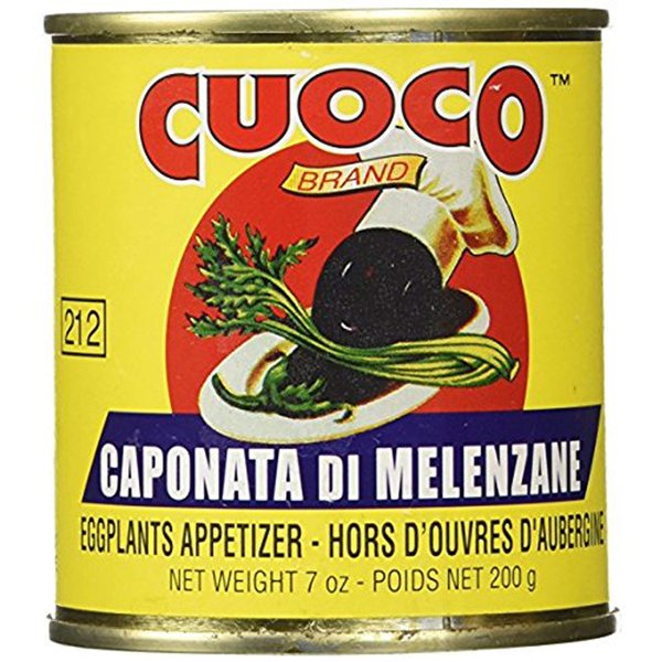 Cuoco Caponata Di Melenzane Eggplant Appetizer 7oz (Pack of 3) by Cuoco