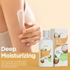 APPTI Moisturizing Body Lotion, Body Smoothing Moisture Cream, Hand and Body Moisturizer for All Skin Types, Coconut