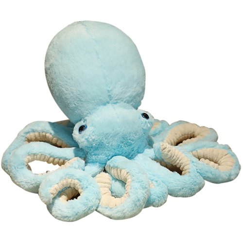 Octopus Stuffed Animals Octopus Plush Doll Toys Octopus Stuffed Toys Gift for Kids and Lovers for Birthday, Christmas, Valentine's Day(17.7-inch Blue)