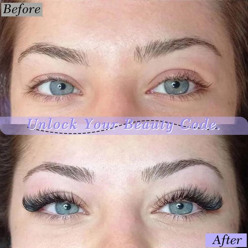 DIY Cluster Extensions Kit 200PCS Individual lash Extension Anforlin D Curl Lashes Cluster with Bond&Seal Remover Lash&Tweezers, Eyelashes Kit for Beginners Self Application at home(80D-0.07D-8-16mm)