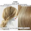 12" Simply Straight Pony Color R14/88H GOLDEN WHEAT - Hairdo Wigs Tru2Life Heat Friendly Synthetic Ponytail Makeover Curl Flat Iron Hairpiece Braid Updo Bundle MaxWigs Hairloss Booklet