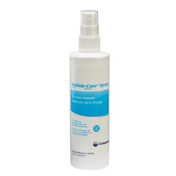 Bedside-Care Rinse-Free Shampoo and Body Wash, 8 oz. Pump Bottle, Scented, 61762 - Case of 12