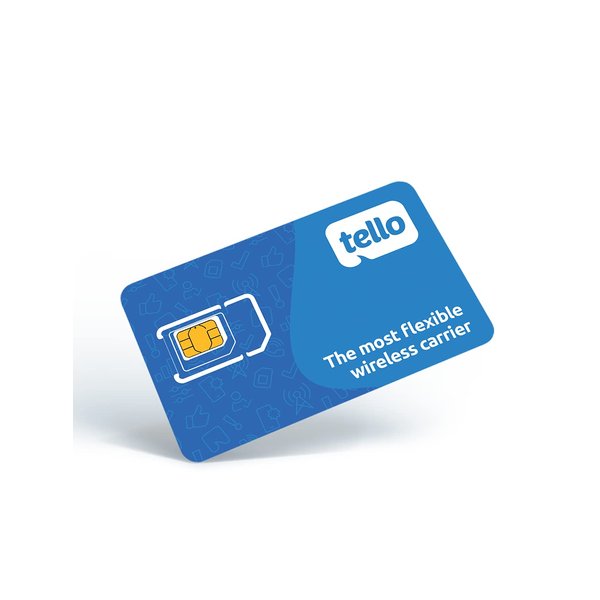 Tello Mobile - Bring Your Own Phone - 3 in 1 SIM Card Kit