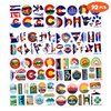 92 PCS Love Breckenridge Temporary Tattoos Stickers Themed Birthday Party Decorations Supplies Decor Favors Cute State Flag Tattoo Sticker Gifts For Kids Boys Girls Prizes Carnival