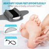 BESKAR Shower Foot Scrubber with Pumice Stone, Foot Clean, Smooth, Exfoliate & Massager Without Bending in The Shower or Bathtub, Foot Dead Skin & Callus Remover- Upgraded Non Slip with Suction Cups