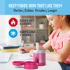 THERMOS FUNTAINER Insulated Food Jar – 10 Ounce, Pink – Kid Friendly Thermos Food Jar with Foldable Spoon