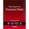 Canon PM-101 Photo Paper Pro Premium Matte (8.5 x 11", 50 Sheets)