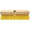Weiler 44434 10" Block Size, 6 X 18 No. Of Rows, Wood Block, Polypropylene Fill, Deck Scrub Brush, Natural