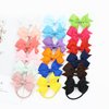 inSowni 40 Pack/20 Pairs Grosgrain Ribbon Bow Hair Ties Elastics Pigtail Ponytail Holders Bands Ropes Scrunchies for Baby Girls Toddlers Kids Children Teens