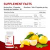Citrus Bergamot SuperFruit PRO+ with Olive Leaf Extract - 47% BPF - 80% Polyphenols - 675mg per Serving - Worlds Strongest - Backed by Clinical Studies - Made in The USA - 180 Caps