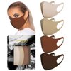 KARIZMA Styling Essentials Cloth Face Mask for Women Pack. 4 Buttery Soft Masks Washable Fabric. Desert Rose Tonal Face Mask Reusable. Stretchy, Comfortable, Fresh Facemask.
