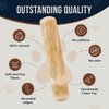 GOWGOW Coffee Wood Dog Chew Stick for Regular Chewers, 9.7'', 2 Pack Size Large - 100% Natural Dog Toys - Dog Teeth Cleaning & Relieve Stress, Organic Toys