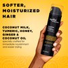 MY BLACK IS BEAUTIFUL Nourishing Leave-In Conditioning Cream, for Curly and Coily Hair with Coconut Oil, Honey, and Tumeric, 6.3 fl oz